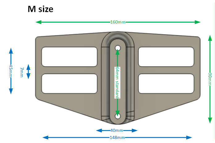 Support BTA universel taille M