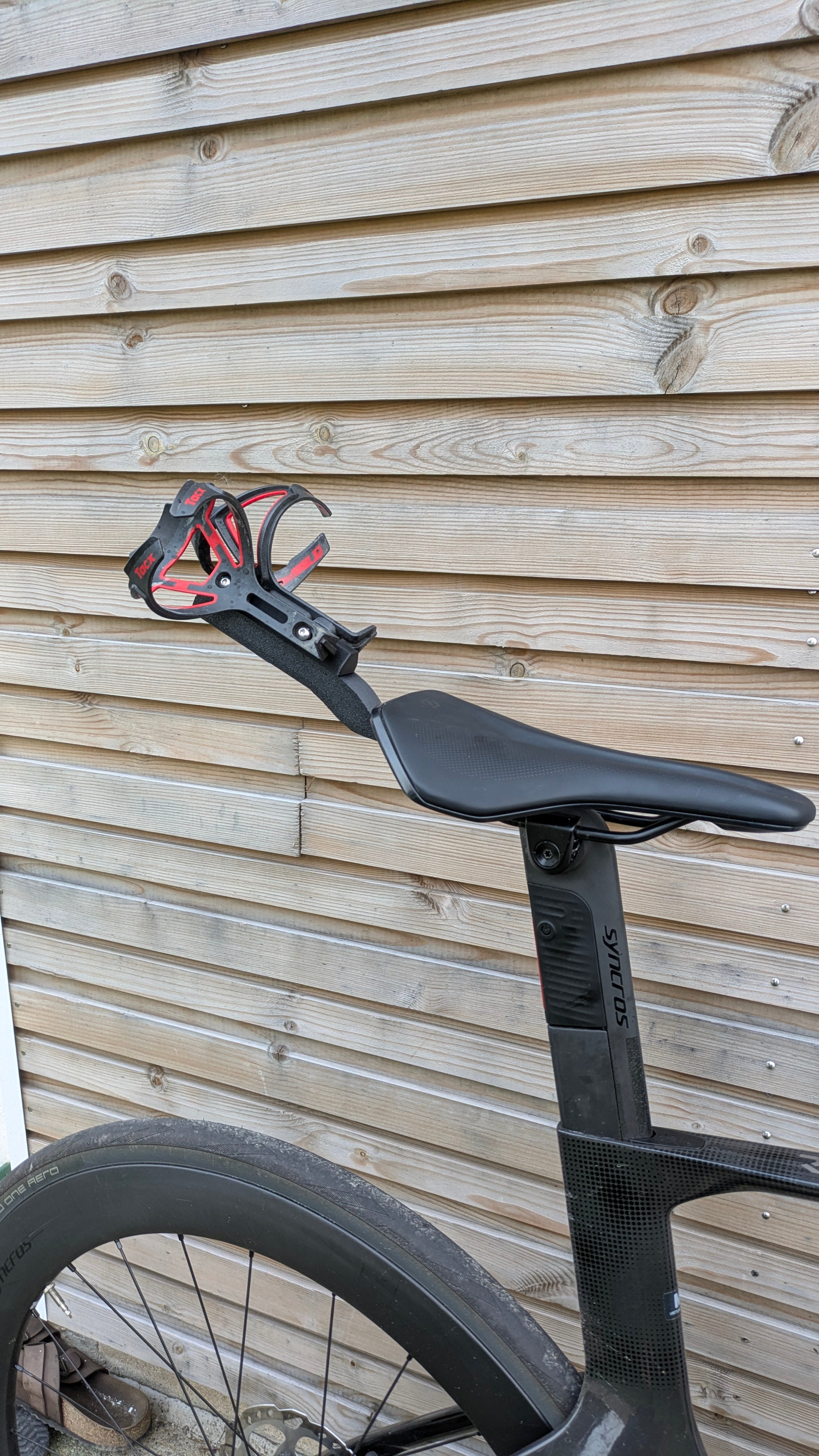 RocketTT Dual Bottle Mount - Compatible with Syncros (Scott) Saddles - PAHT-CF Composite