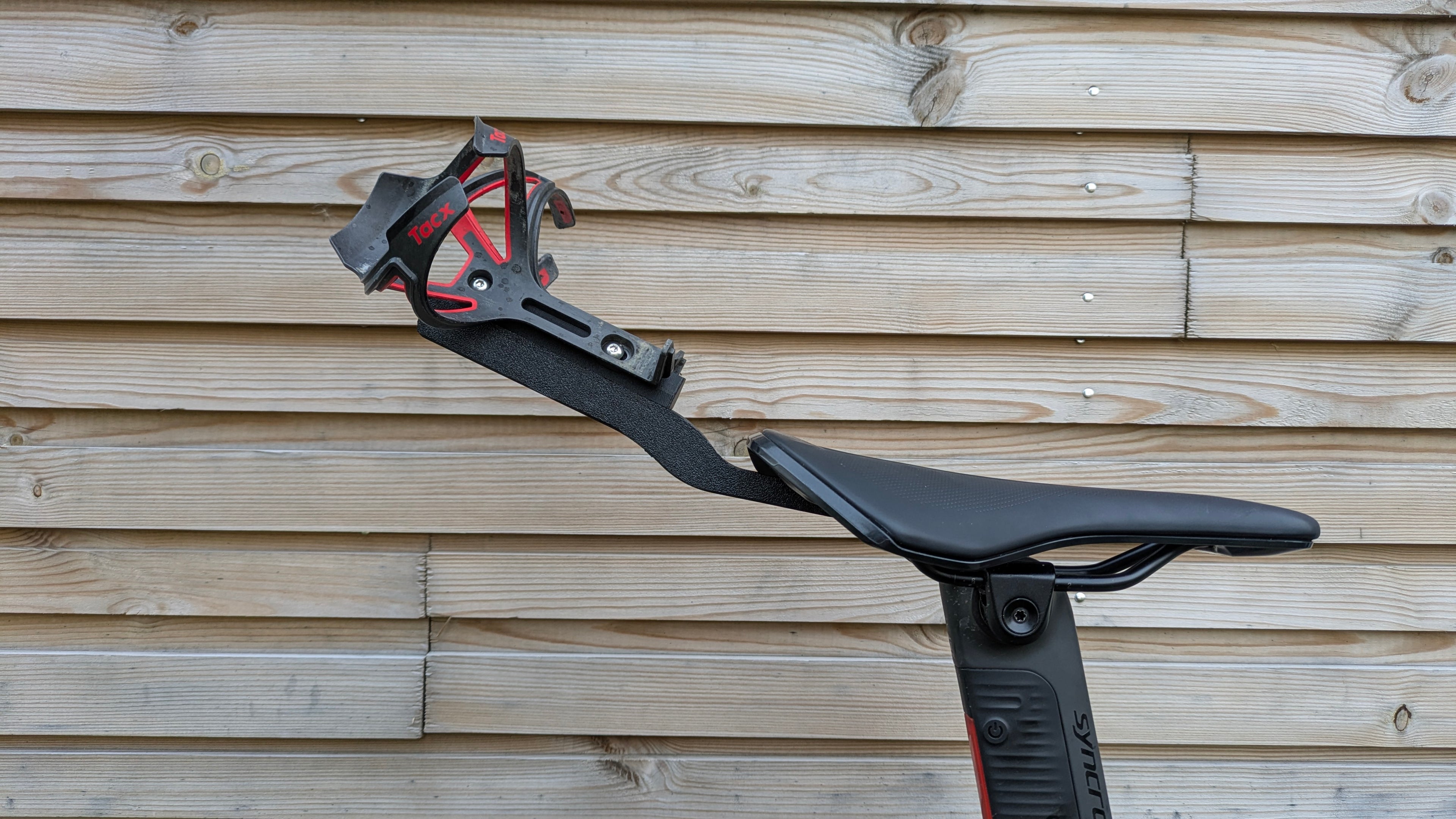 RocketTT Dual Bottle Mount - Compatible with Syncros (Scott) Saddles - PAHT-CF Composite